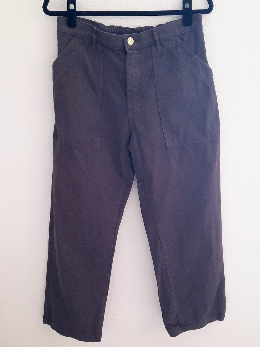 Big Bud Press Unisex Espresso Brown Straight-Leg Work Pants Size Medium